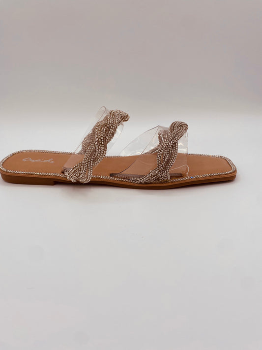 “Sparkle” Clear Sandal