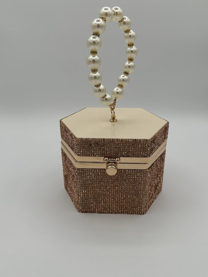 "Bella" Pearl Handbag