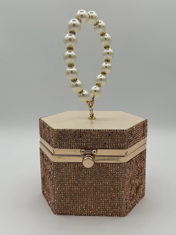 "Bella" Pearl Handbag