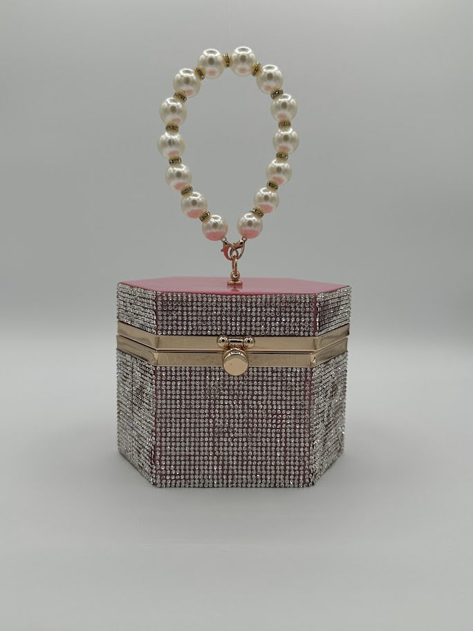 "Bella" Pearl Handbag